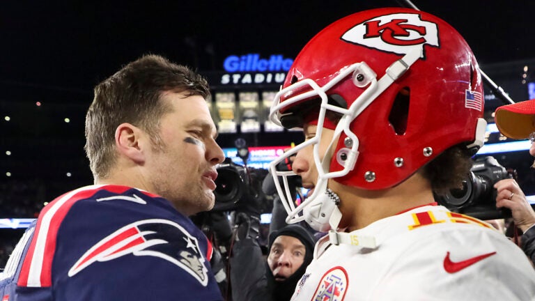 Perez wears Brady jersey to BP after losing Super Bowl bet