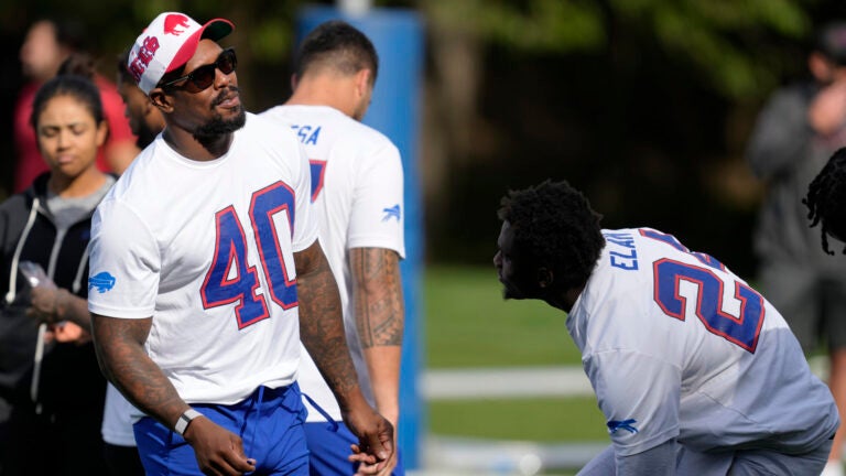 Bills safety Damar Hamlin eases back into practice 5 months since  near-death experience