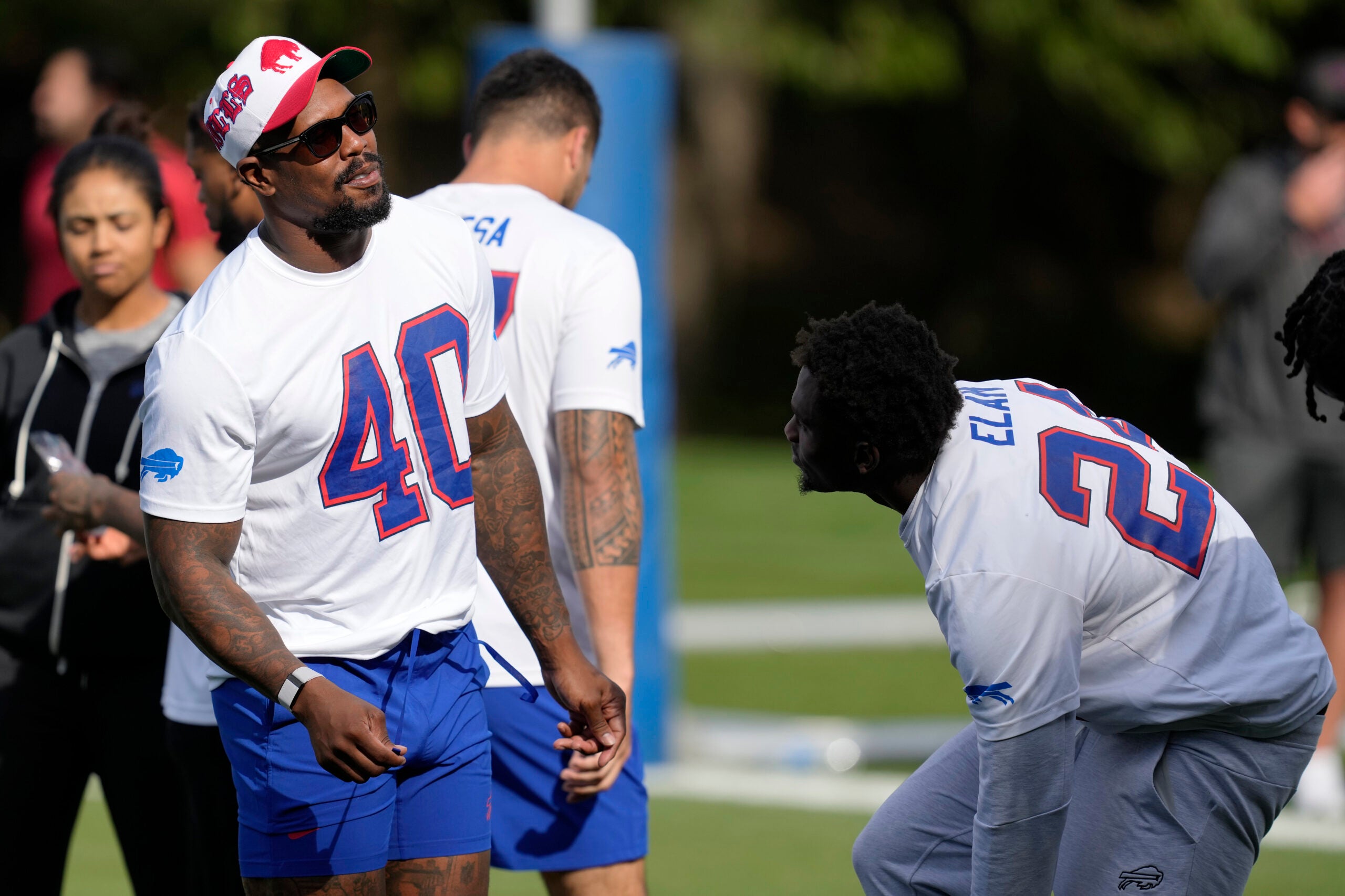 Diggs returns to practice with Bills coach McDermott saying receiver's  concerns are resolved