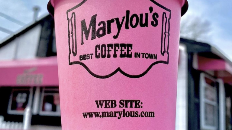 How did Marylou's Coffee become a South Shore staple?