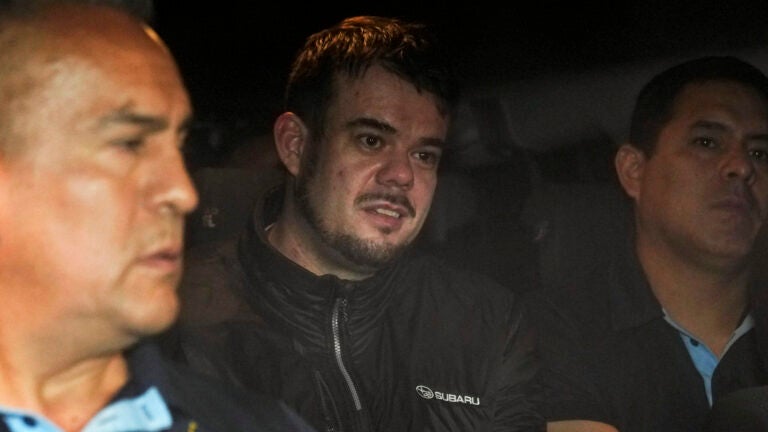 Joran van der Sloot in Lima, Peru, last June, shortly before being extradited to the United States.