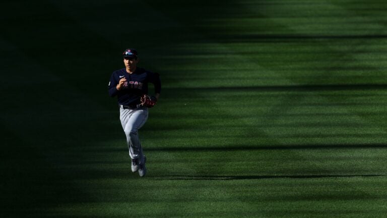 Boston Red Sox - A big green Sox Spring W!