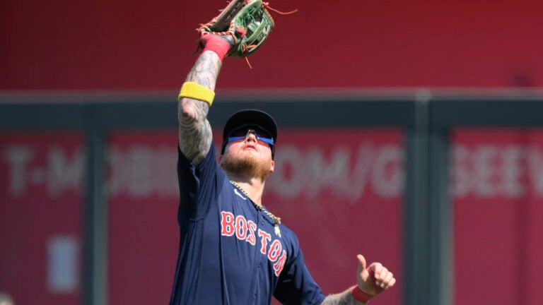 Alex Verdugo nominated for AL Gold Glove Award at right field