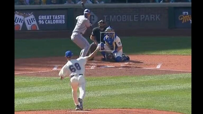 Watch: George Kirby throws knuckleball as tribute to Tim Wakefield