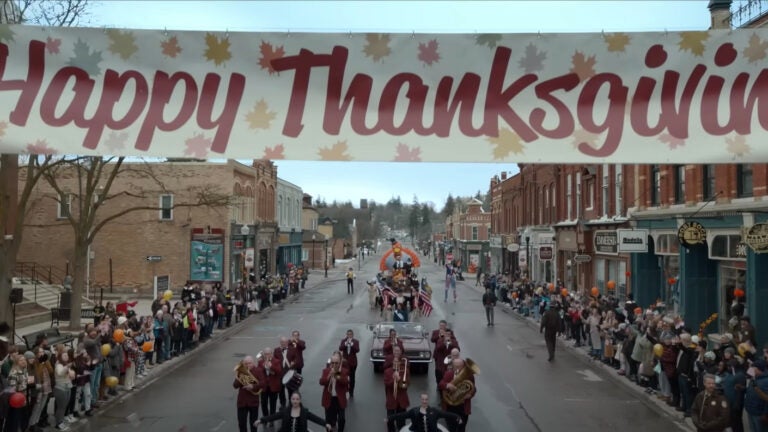 Thanksgiving dinner menu cards