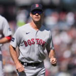 The Red Sox have fired pitching coach Dave Bush (pictured) and third base coach/infield instructor Carlos Febles.