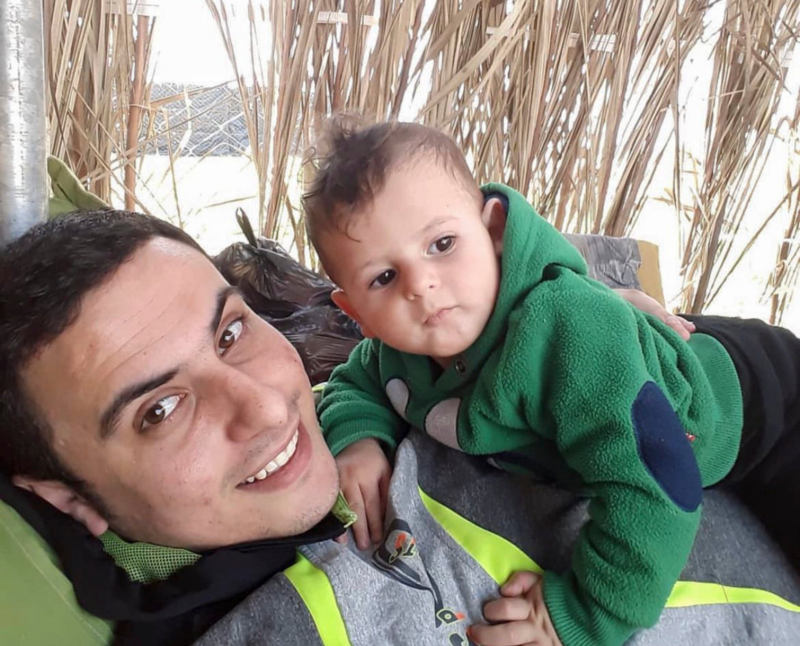 Ahmed al-Naouq in a selfie with his nephew Abdullah al-Naouq.