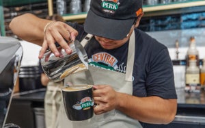 Take a look inside Central Perk Coffeehouse on Newbury Street