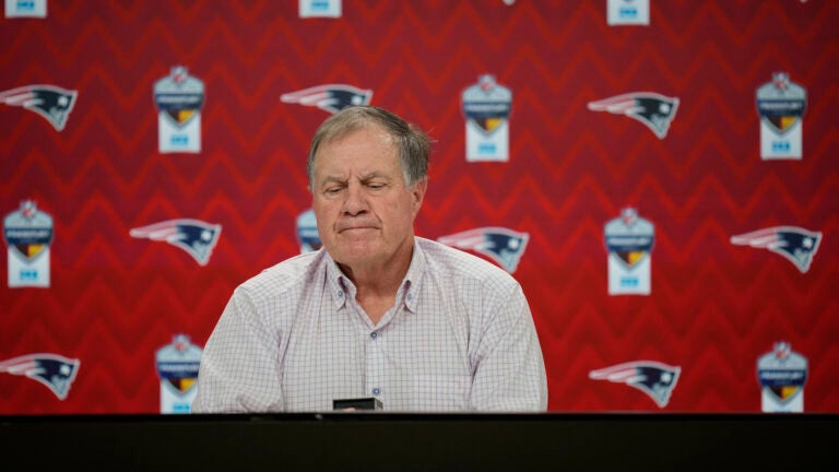 Bill Belichick On The Decision To Bench Patriots' Mac Jones Vs. Colts