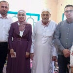 Ahmed al-Naouq's niece Tala al-Naouq, brother Mohammed al-Naouq, Alaa al-Naouq, his father Nasri al-Naouq, Mahmoud al-Naouq and Dima al-Naouq.