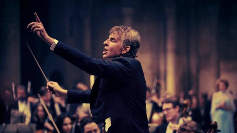 Bradley Cooper as Leonard Bernstein in "Maestro."