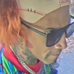 The suspect dressed as Chucky.