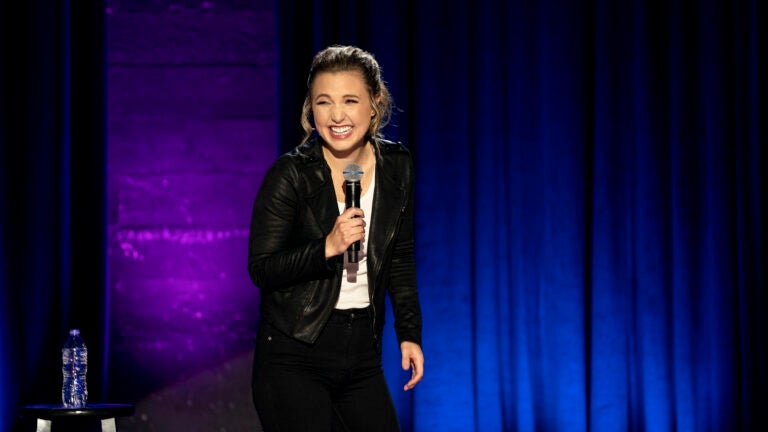 Taylor Tomlinson in her Netflix special "Quarter Life Crisis."