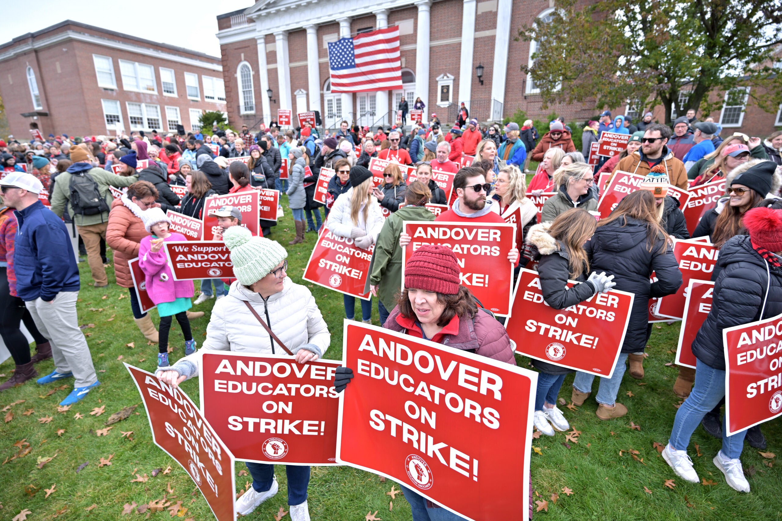 Andover Public Schools will be closed again Tuesday amid strike