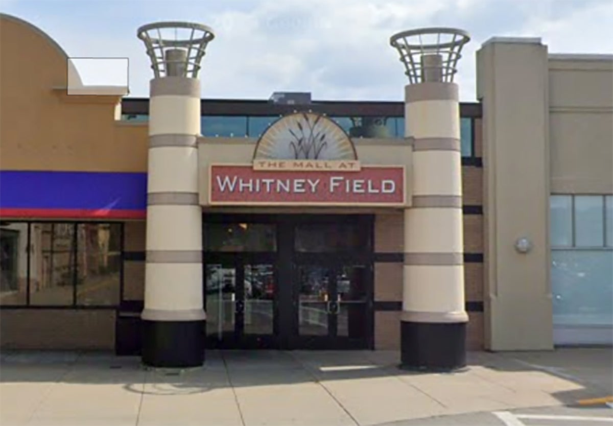 The entrance to The Mall at Whitney Field.