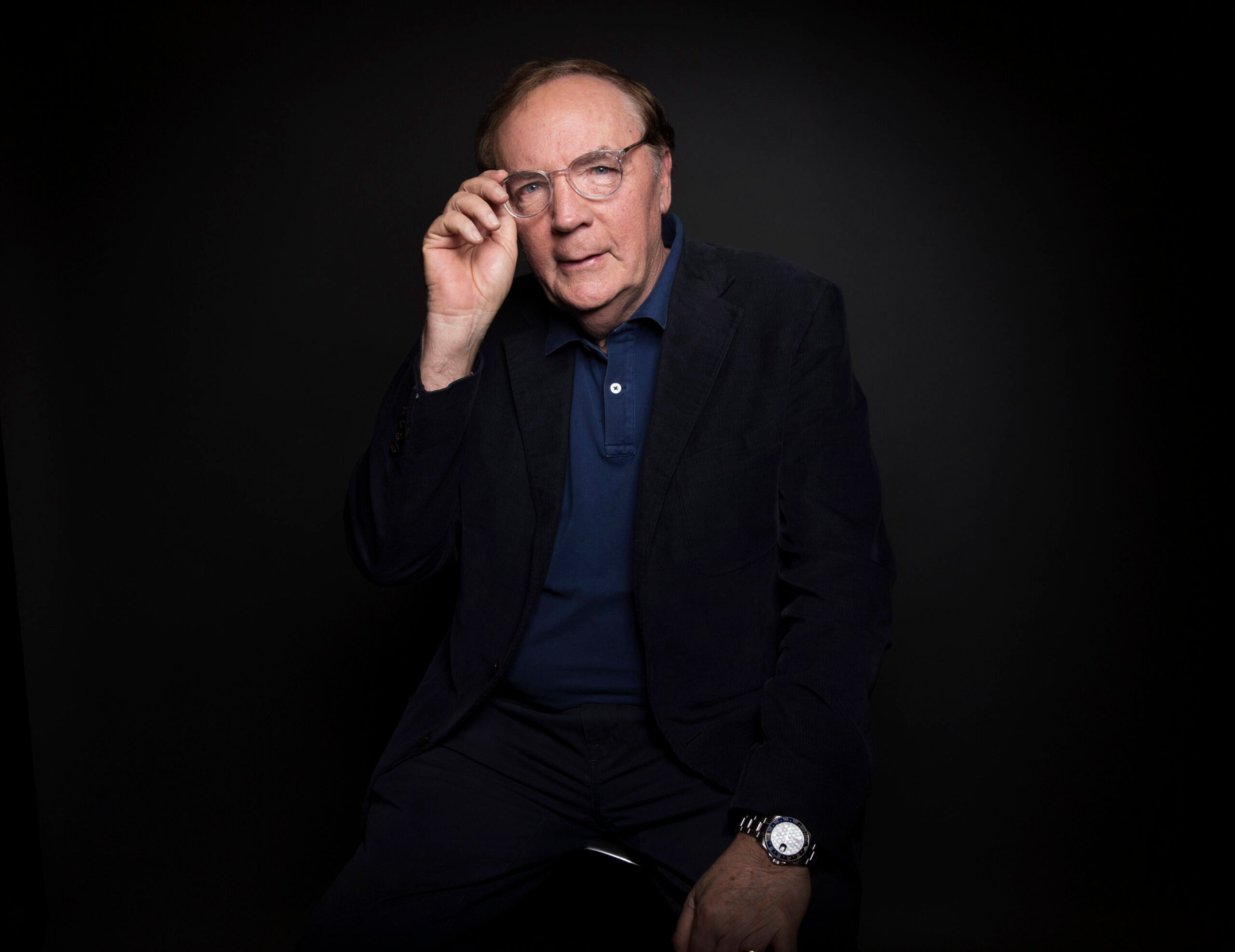 Author James Patterson poses for a portrait in New York.