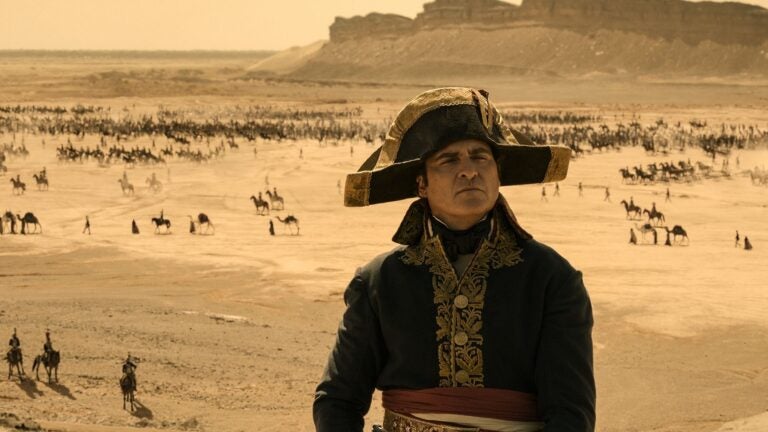 Joaquin Phoenix stars as Napoleon Bonaparte in "Napoleon."