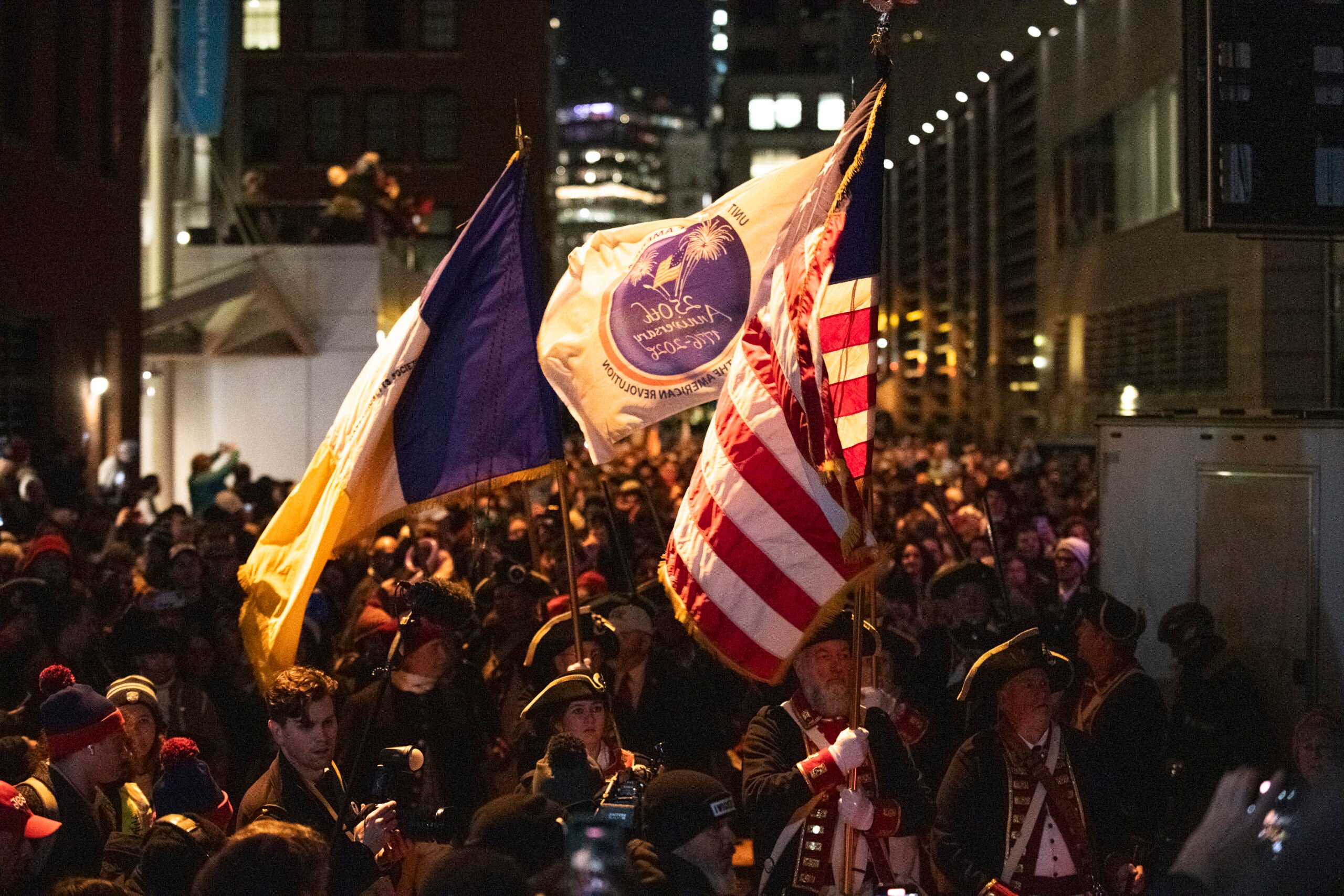 Photos Boston Tea Party turns 250 years old with reenactments of the