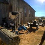 Alec Baldwin speaks with investigators following a fatal shooting on a movie set in Santa Fe, N.M.