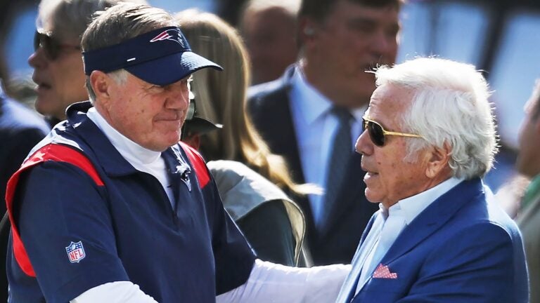 Robert Kraft, Bill Belichick reportedly haven't talked about breakup