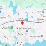 A screenshot of Google Maps featuring St. Mary's Cemetery.