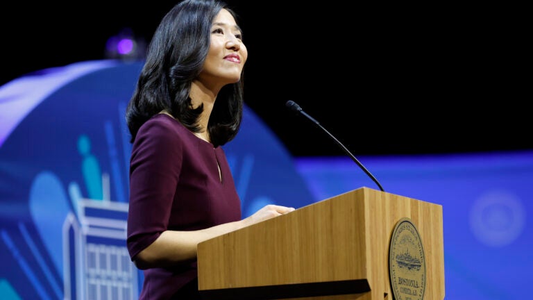 Mayor Michelle Wu delivers the State of the City address at MGM Music Hall.