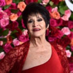 FILE - Chita Rivera arrives at the 72nd annual Tony Awards at Radio City Music Hall on Sunday, June 10, 2018, in New York.