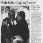 1994 Robert Kraft Buys the Patriots Boston Globe