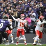 Patrick Mahomes led the Chiefs past the Ravens and into the Super Bowl.
