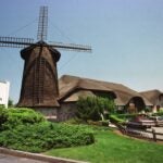 The former site of the Christmas Tree Shops in Bourne, with an adjoining windmill