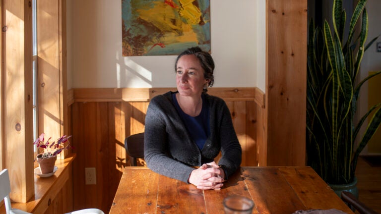 State Rep. Emilie Kornheiser in Brattleboro, Vt.