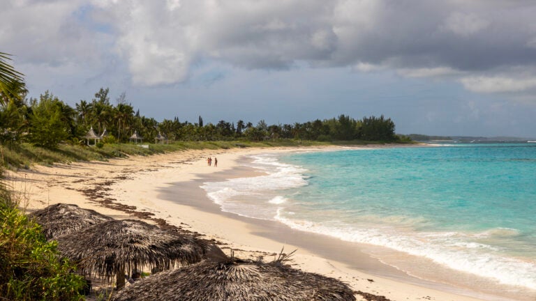 A beach in Eleuthera, the Bahama