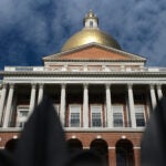 The Massachusetts State House.