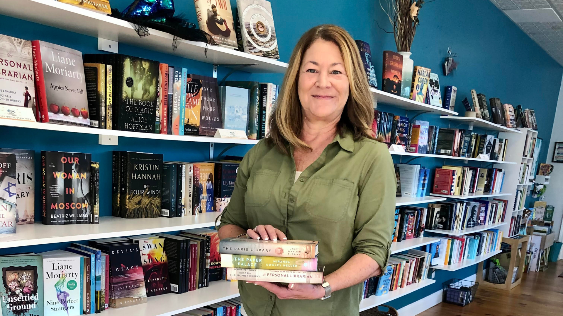 Rhode Island bookseller lifts her community up one book at a time