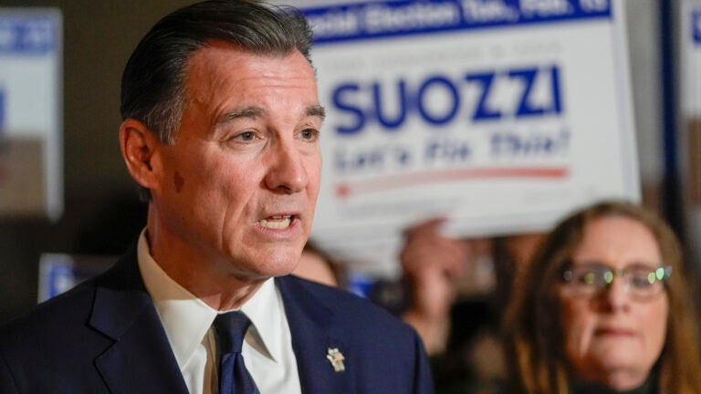 Democrat tom suozzi wins new york race to succeed george santos in congress