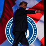 Republican presidential candidate former President Donald Trump.