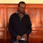 Kevin Adam Kinyanjui Kangethe appears at the Mililani law court in Nairobi, Kenya, on Jan. 31, 2024.