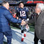 Bill Belichick, Tom Brady, and Robert Kraft are the subjects of "The Dynasty: New England Patriots," a new docuseries streaming on Apple TV+.
