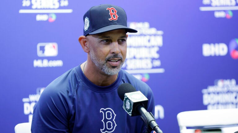 Alex Cora says he’s yet to discuss a new contract with the Red Sox