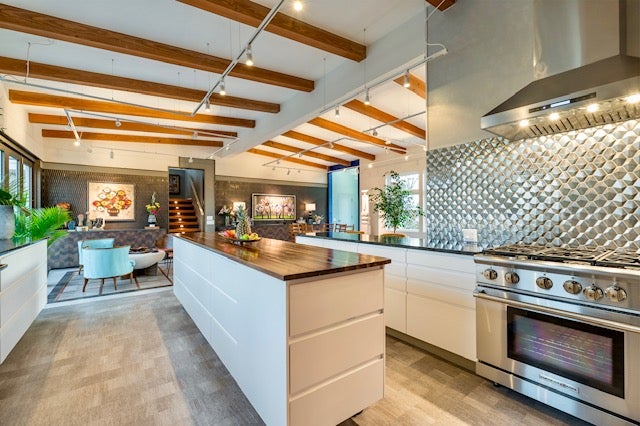In my kind of town, a mid-century modern house with a