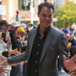 Tuukka Rask on the yellow carpetThe Boston Bruins host the Chicago Blackhawks in the team’s season home opener Wednesday, October 11, 2023 at TD Garden in Boston, MA.
