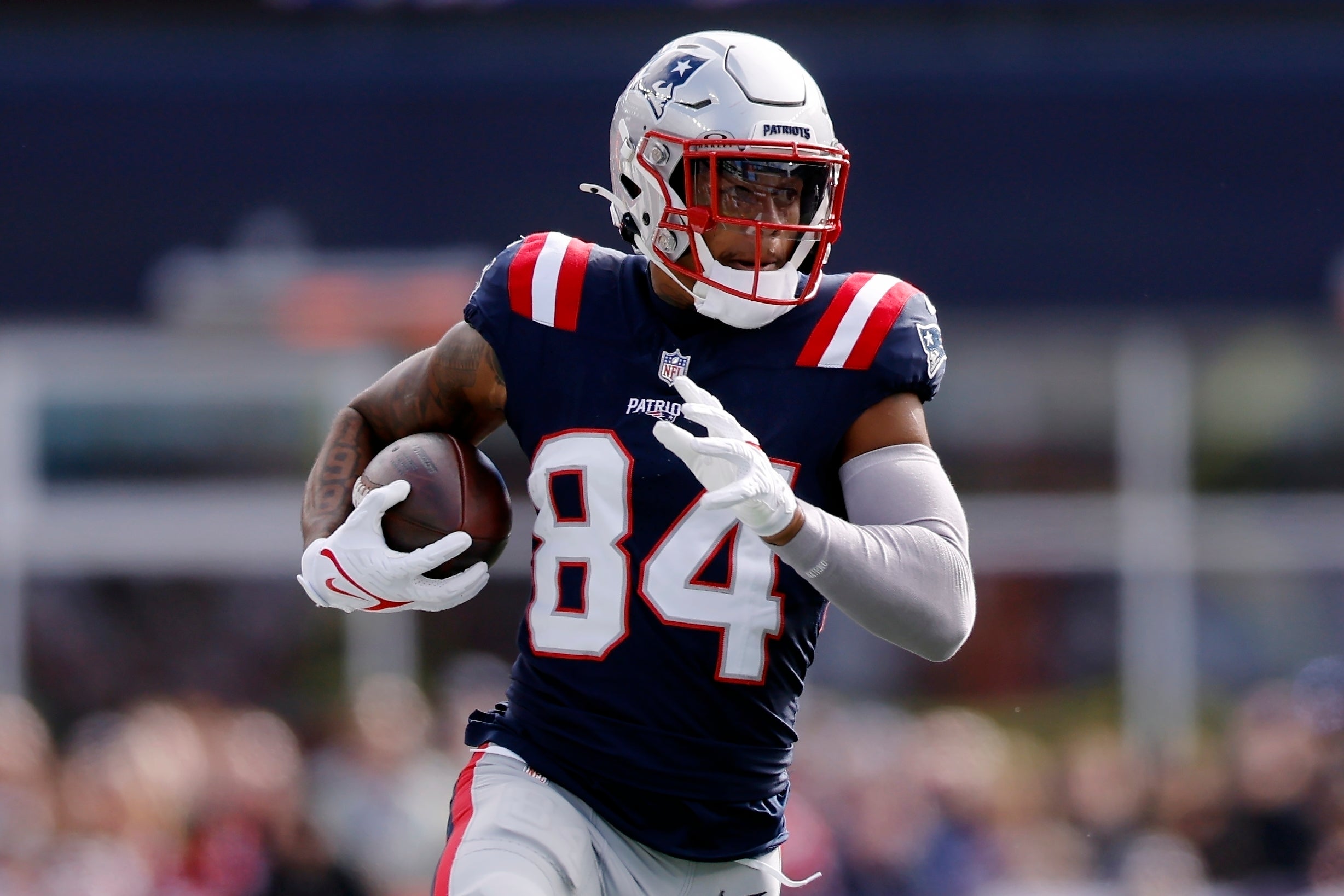 Patriots' Kendrick Bourne talks ACL recovery, new contract