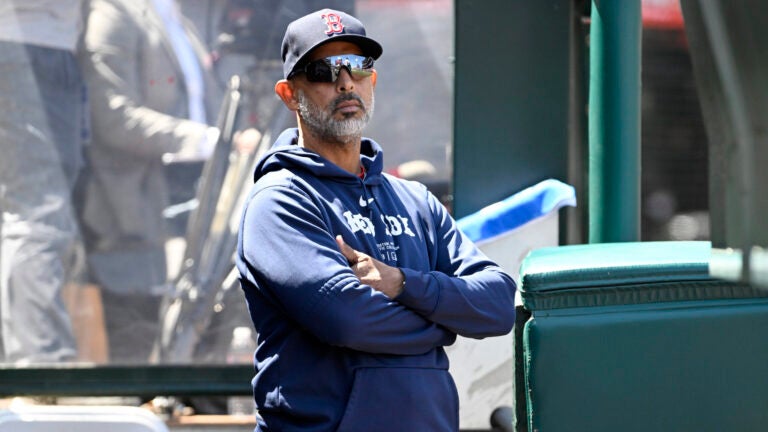 Alex Cora Red Sox Fenway Park