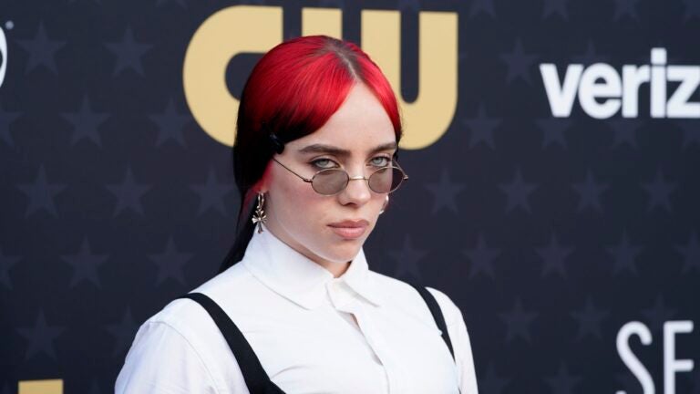 Billie Eilish arrived at the 29th Critics Choice Awards on Jan. 14, at the Barker Hangar in Santa Monica, Calif. Eilish will embark on a worldwide arena tour this fall.