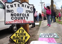 Photos from Day 1 of Karen Read's murder trial