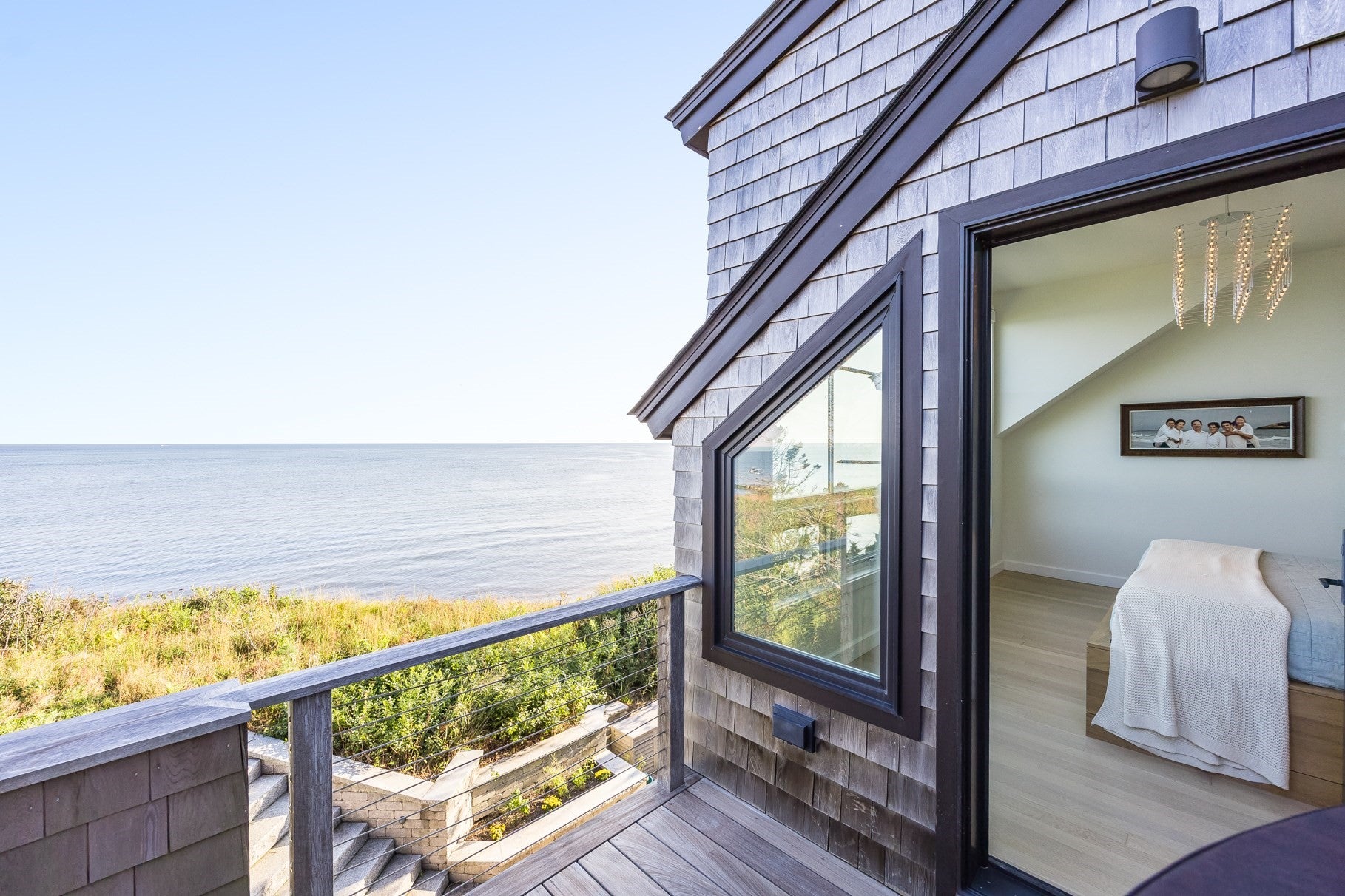 110 Sea Shells Drive primary bedroom deck Cape Cod