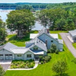 Riverfront property in Maine