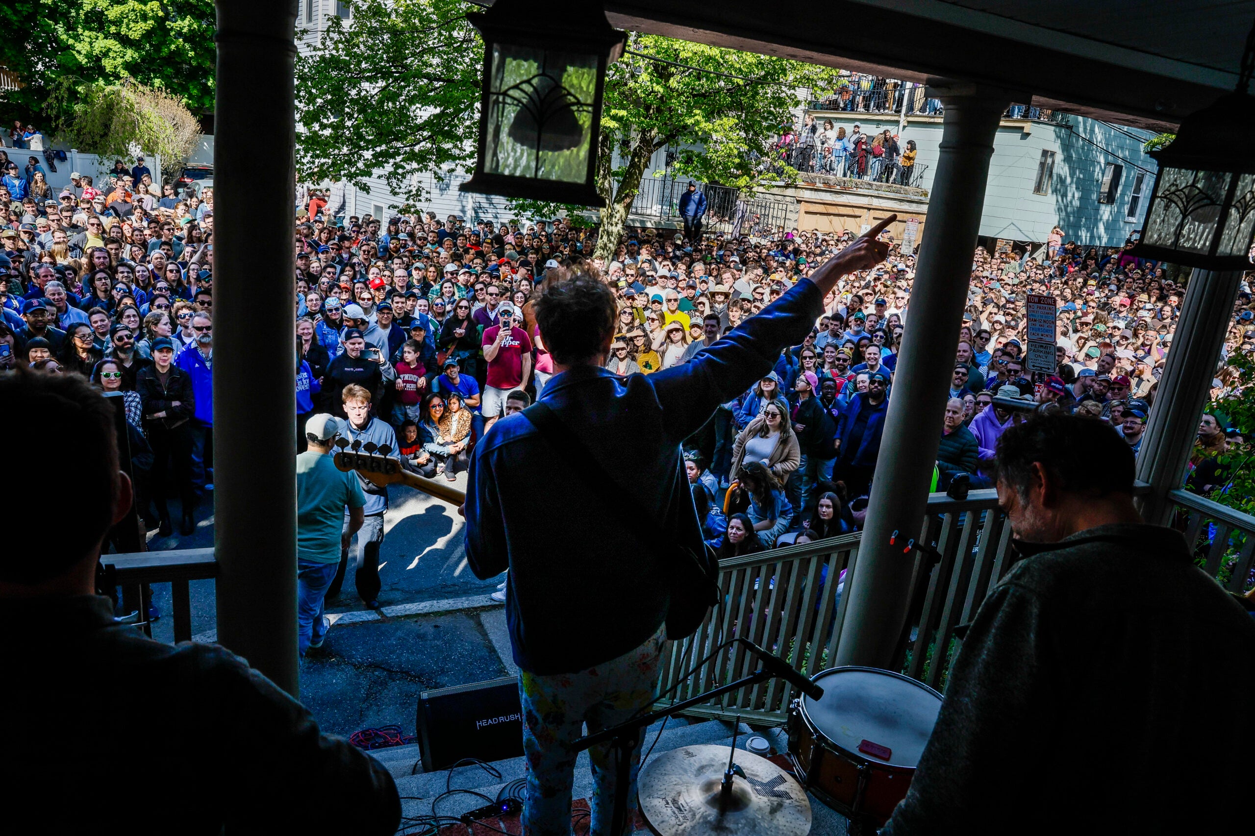 Guster plays to a packed crowd at Somerville Porchfest