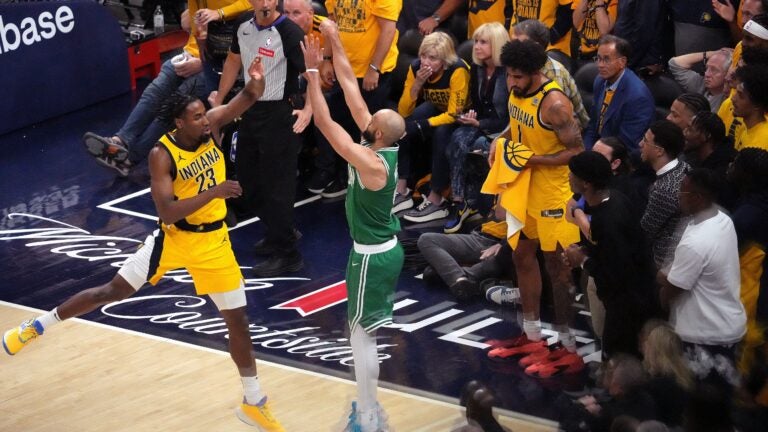 Again, Derrick White’s shot catapults the Celtics into the NBA Finals