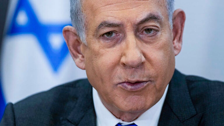 Israeli Prime Minister Benjamin Netanyahu